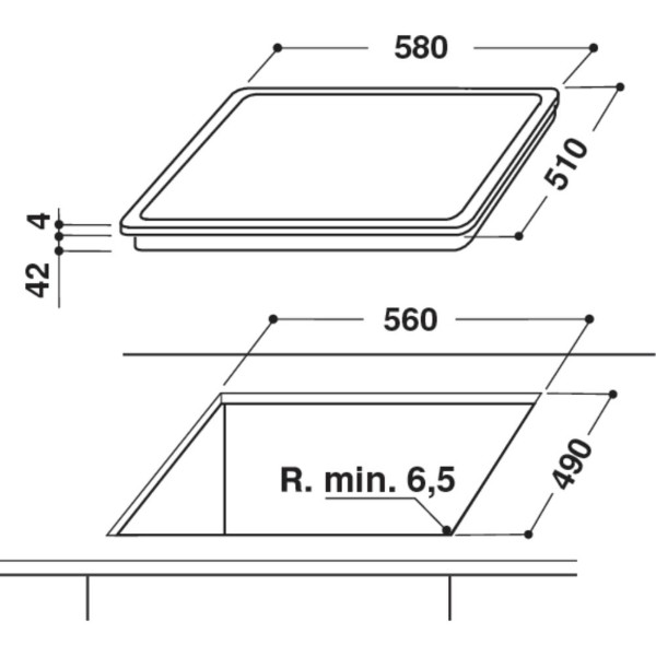 Фото - Мікропошкодження - Варильна поверхня електрична Whirlpool AKT 8210 LX