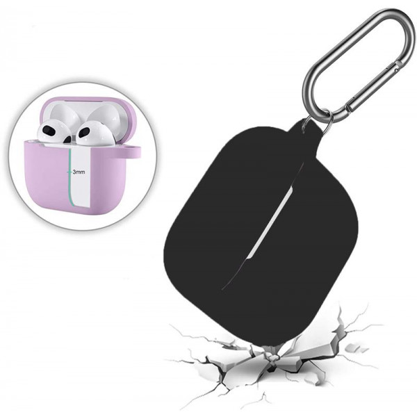 Фото - Чохол для навушників BeCover for Apple AirPods (3nd Gen) Black (707177)