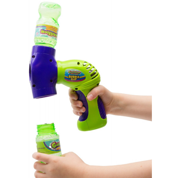 Фото - Генератор мильних бульбашок GazilLion напівавтомат бластер в наборі р-р 118 мл (GZ36598)
