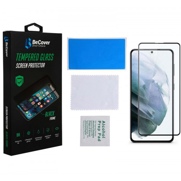 Фото - Захисне скло для смартфону BeCover for Realme GT Black (707243)