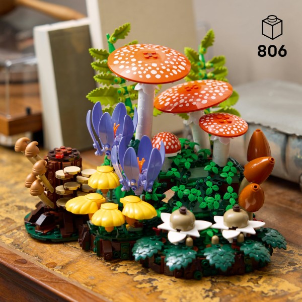 Фото - Конструктор LEGO  Botanicals Лісові гриби (11505)