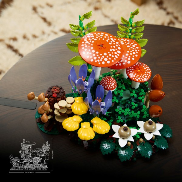 Фото - Конструктор LEGO  Botanicals Лісові гриби (11505)