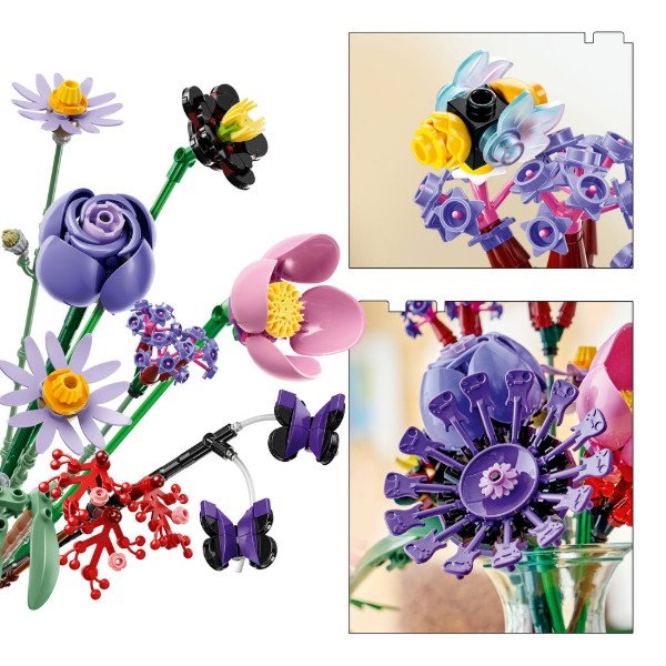 Фото - Конструктор LEGO Botanicals Букет цветов Оливии Родриго (11507)