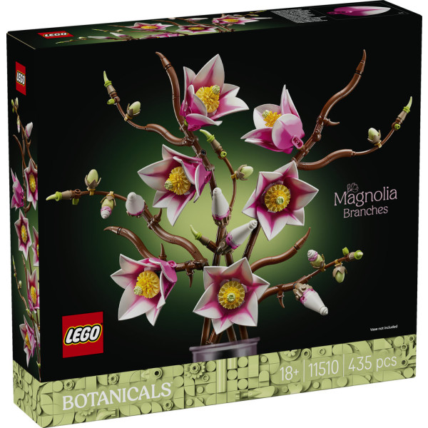 Фото - Конструктор LEGO Botanicals Ветви магнолии (11510)