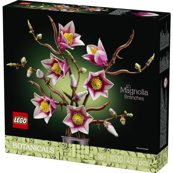 Фото - Конструктор LEGO Botanicals Ветви магнолии (11510)
