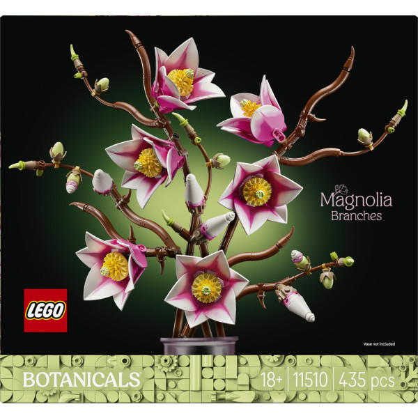 Фото - Конструктор LEGO Botanicals Ветви магнолии (11510)