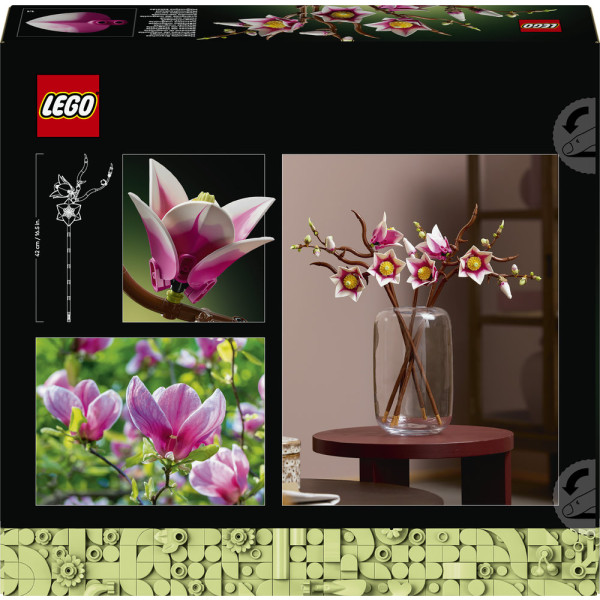 Фото - Конструктор LEGO Botanicals Ветви магнолии (11510)