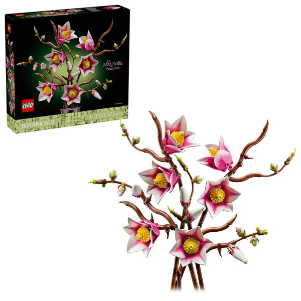 Фото - Конструктор LEGO Botanicals Ветви магнолии (11510) Фото - Конструктор LEGO Botanicals Ветви магнолии (11510)