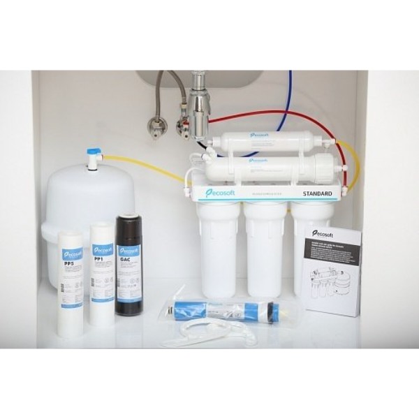Фото - Система зворотного осмосу Ecosoft Standard 5-50 (MO550ECOSTD)