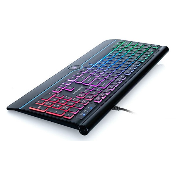 Фото - Мікропошкодження - Клавіатура дротова ігрова REAL-EL Comfort 8000 Backlit Black USB