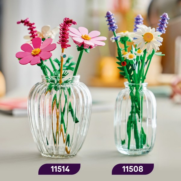 Фото - Конструктор LEGO Botanicals Цветы космеи (11514)