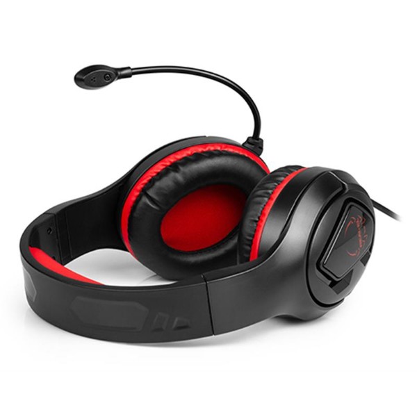 Фото - Гарнитура проводная игровая REAL-EL GDX-7590 Black/Red