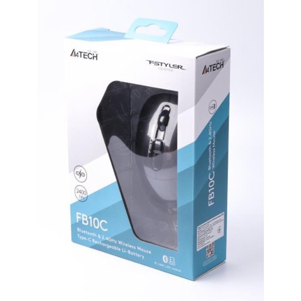 Фото - Мышь беспроводная A4tech FB10C Stone Black