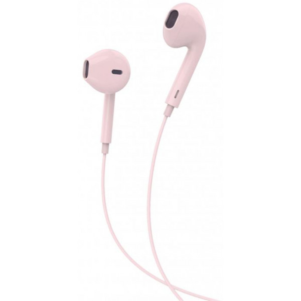 Фото - Навушники вкладиші дротові SkyDolphin SR06 Soft Pink (HF-000468)