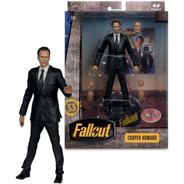 Фото - Коллекционная фигурка McFarlane Toys FALLOUT Cooper Howard Deluxe Red Platinum Edition 17.8 см (11624)