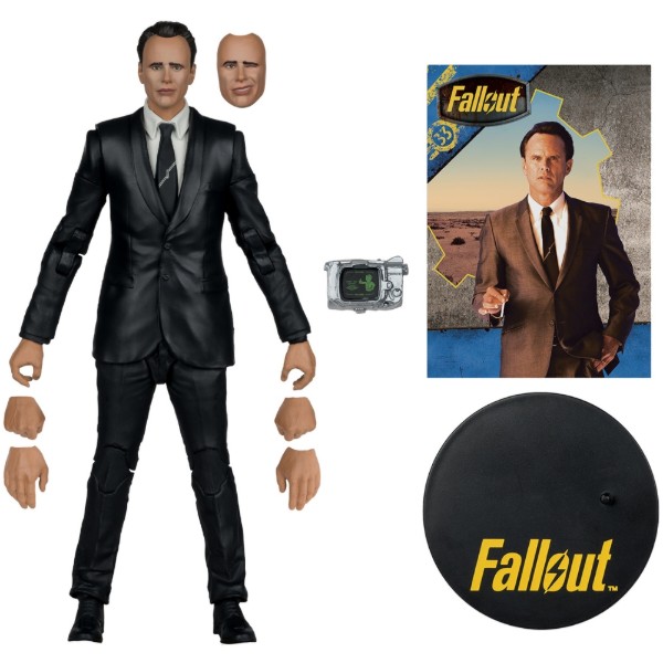 Фото - Коллекционная фигурка McFarlane Toys FALLOUT Cooper Howard Deluxe Red Platinum Edition 17.8 см (11624)