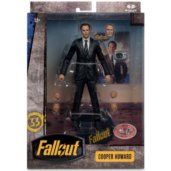 Фото - Коллекционная фигурка McFarlane Toys FALLOUT Cooper Howard Deluxe Red Platinum Edition 17.8 см (11624)
