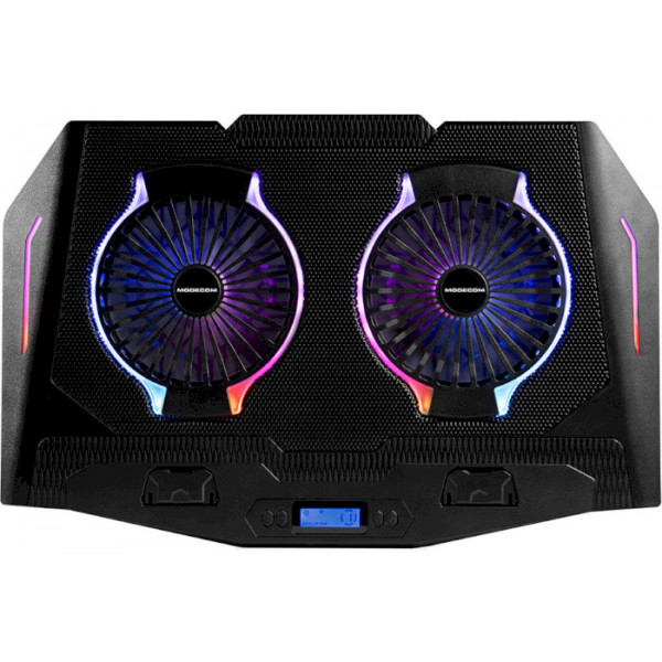 Фото - Підставка під ноутбук охолоджуюча Modecom Silent Fan MC-CF-21-RGB (PL-MC-CF-21-RGB)