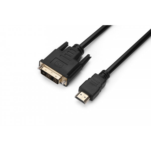 Фото - Кабель HDMI - DVI ProLogix Premium 18+1, V1.3 3 м (PR-HDMI-DVI-P-01-30-3m) Фото - Кабель HDMI - DVI ProLogix Premium 18+1, V1.3 3 м (PR-HDMI-DVI-P-01-30-3m)