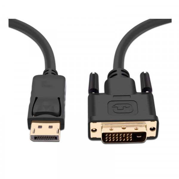 Фото - Кабель ProLogix DisplayPort-DVI М/М,V1.2 1 м (PR-DP-DVI-P-04-30-1m)
