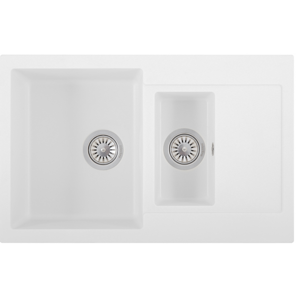 Фото - Мийка кухонна Interline Style White