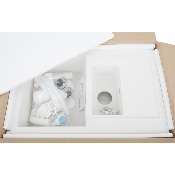 Фото - Мийка кухонна Interline Style White