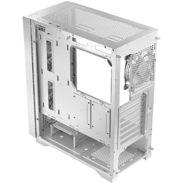 Фото - Корпус Logic Concept DART PRO MIDI WHITE MESH fans 4x120mm без БЖ (AT-DART-PRO-0000-20)