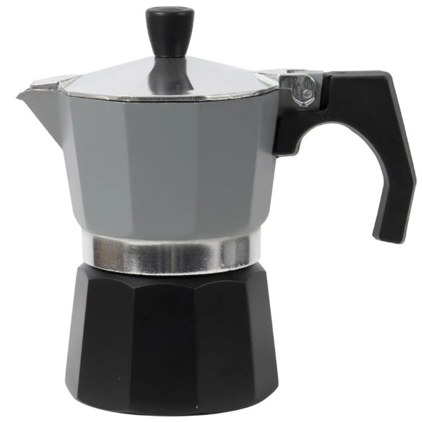 Фото - Кофеварка гейзерная Bo-camp Hillingdon 3-cups Grey/Black (2200515)