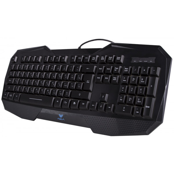 Фото - Клавіатура дротова Aula Expert Gaming Be Fire USB Black (6948391231013)