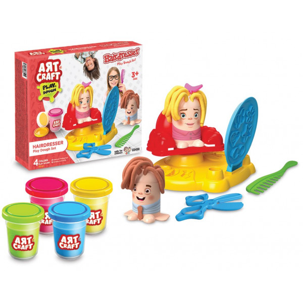 Фото - Ліплення з тіста dede Перукарня Art Craft 224 г (03458)