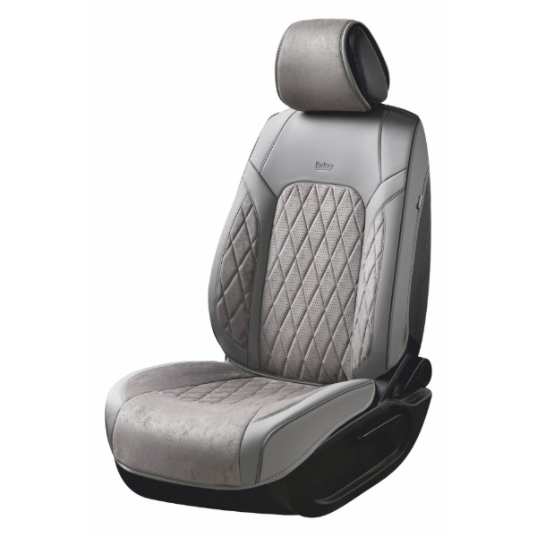 Фото - Комплект накидок на сидіння автомобіля Beltex 3D Malibu grey 2 шт. (BX89120)