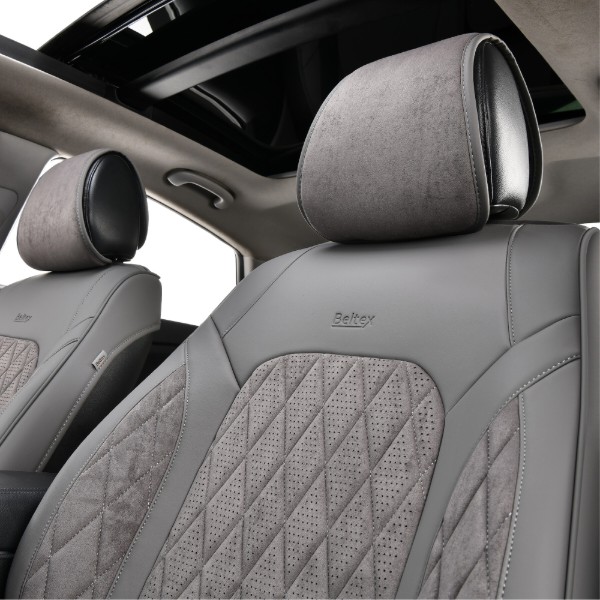 Фото - Комплект накидок на сидіння автомобіля Beltex 3D Malibu grey (BX89200)