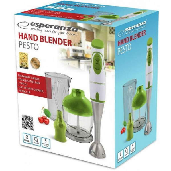 Фото - Блендер погружной Esperanza EKM003G Pesto Green