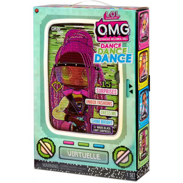Фото - Кукольный набор L.O.L. Surprise! O.M.G. Dance Виртуаль (117865)