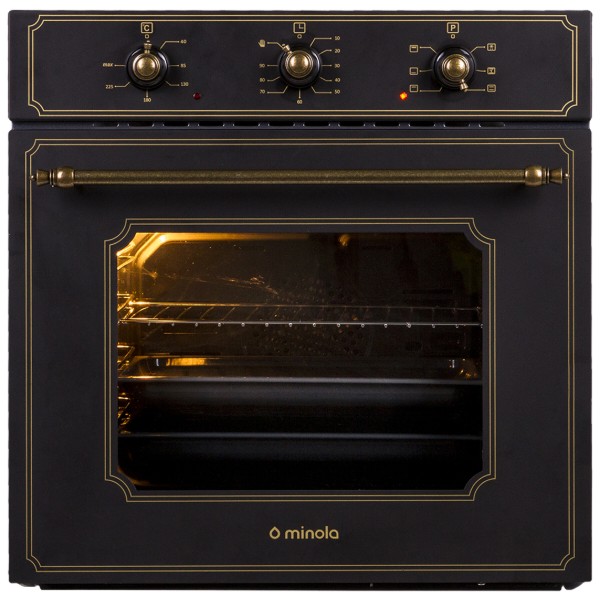 Фото - Духовой шкаф Minola OE 6613 BL RUSTIC