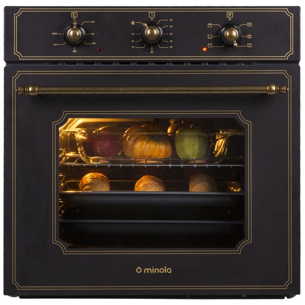 Фото - Духовой шкаф Minola OE 6613 BL RUSTIC