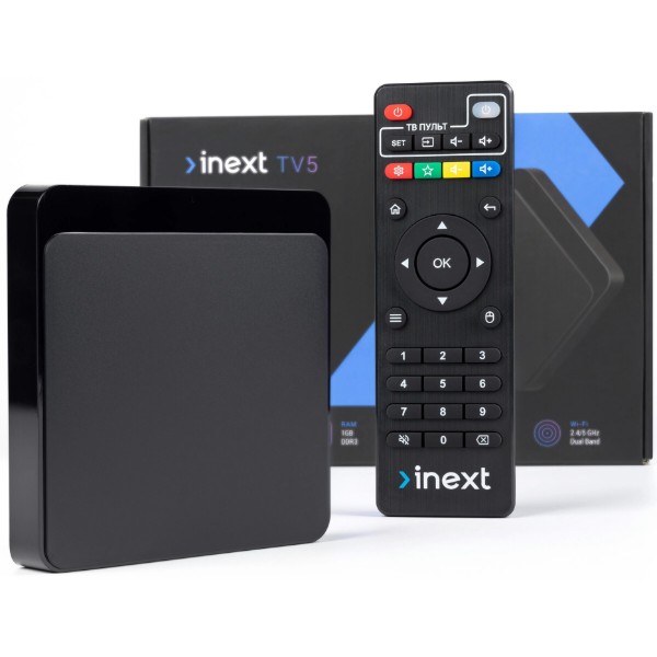 Фото - Стаціонарний медіаплеєр iNeXT TV 5