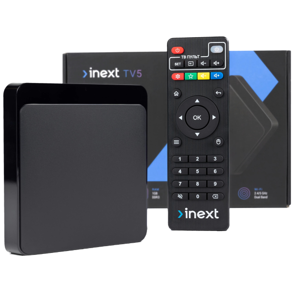 Фото - Стаціонарний медіаплеєр iNeXT TV 5