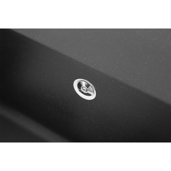 Фото - Мийка кухонна Interline Spring Black