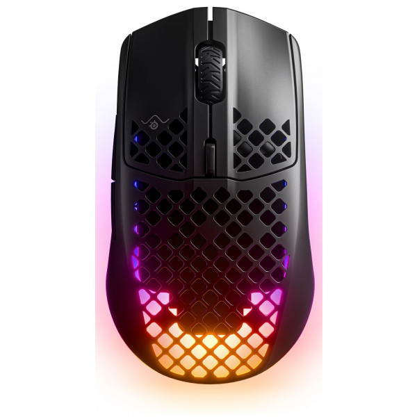 Фото - Микроповреждение - Мышь беспроводная игровая SteelSeries Aerox 3 Wireless Onyx (62612)