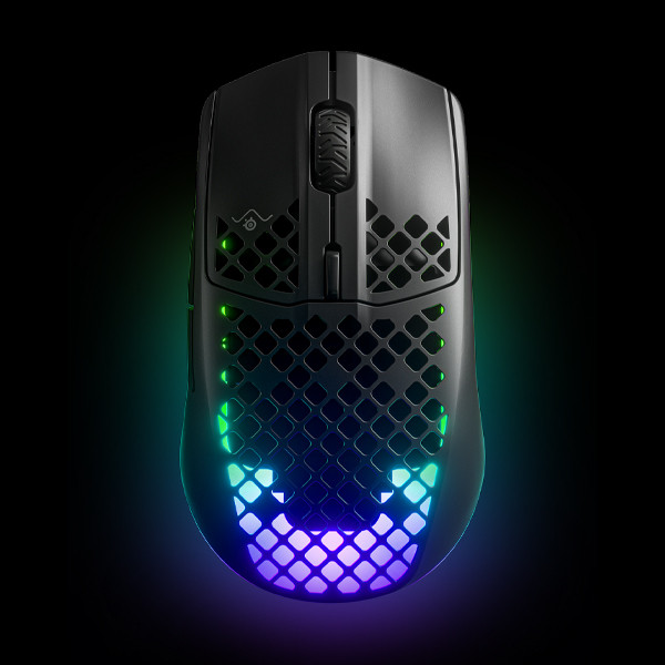 Фото - Микроповреждение - Мышь беспроводная игровая SteelSeries Aerox 3 Wireless Onyx (62612)