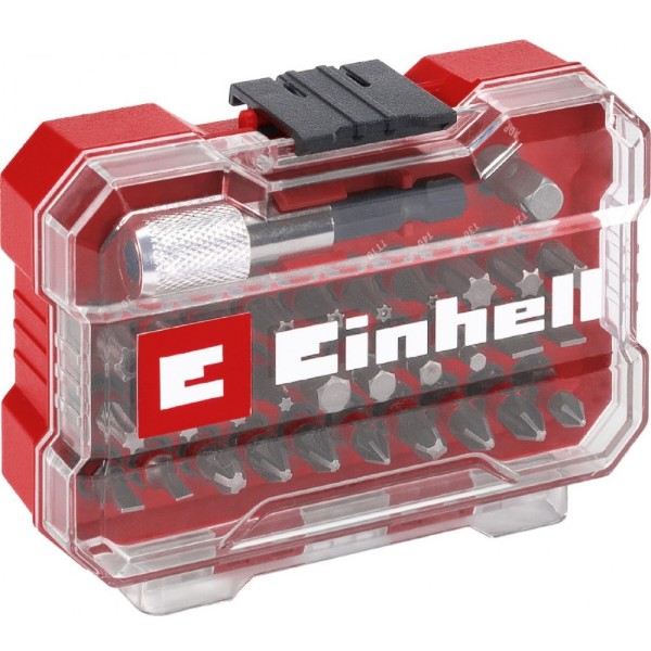 Фото - Набір біт для викрутки Einhell 1/4" 32 шт. (118693)
