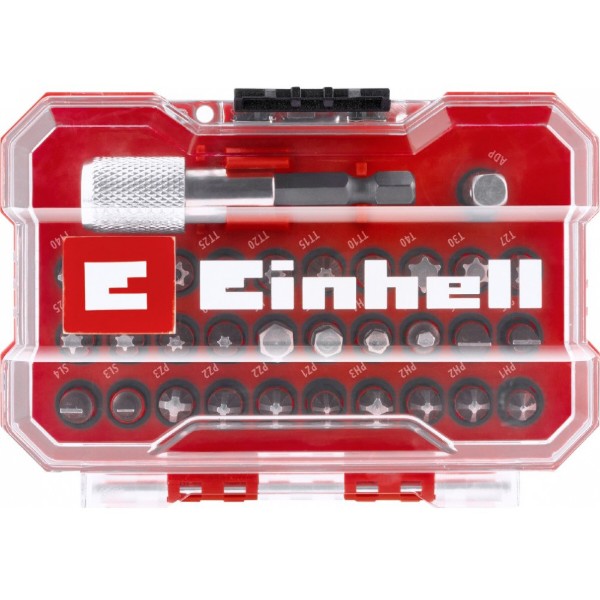 Фото - Набір біт для викрутки Einhell 1/4" 32 шт. (118693)