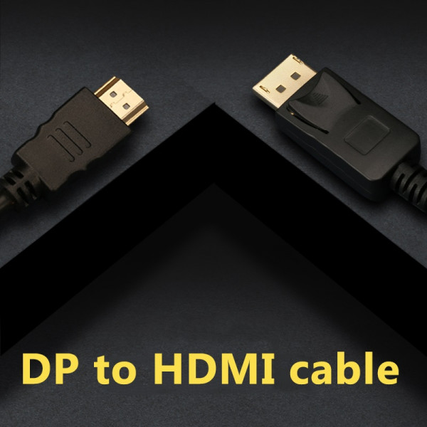 Фото - Кабель ProLogix DisplayPort-HDMI V1.2 1 м (PR-DP-HDMI-P-02-30-1m)