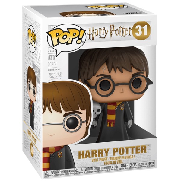 Фото - Коллекционная фигурка FUNKO POP! cерии Гарри Поттер - ГАРРИ ПОТТЕР С СОВОЙ (11915-PX-1K1)