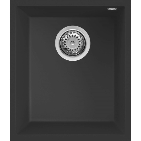 Фото - Мойка кухонная Elleci Q 100 Under Top Nero 40
