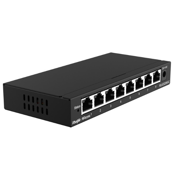 Фото - Коммутатор локальной сети (Switch) Ruijie Reyee RG-ES208GC