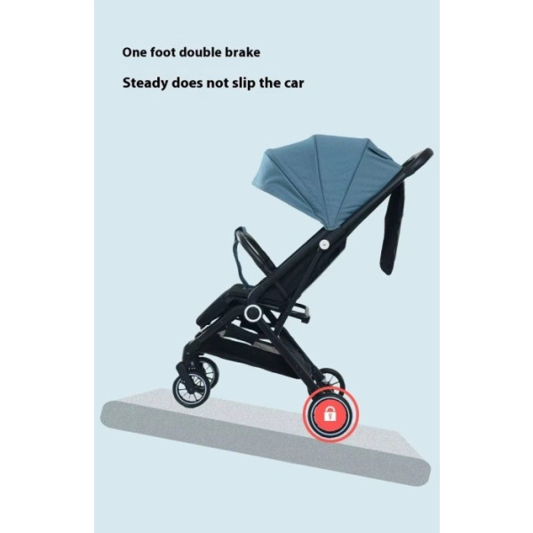 Фото - Коляска прогулянкова Haowei X5 Grey