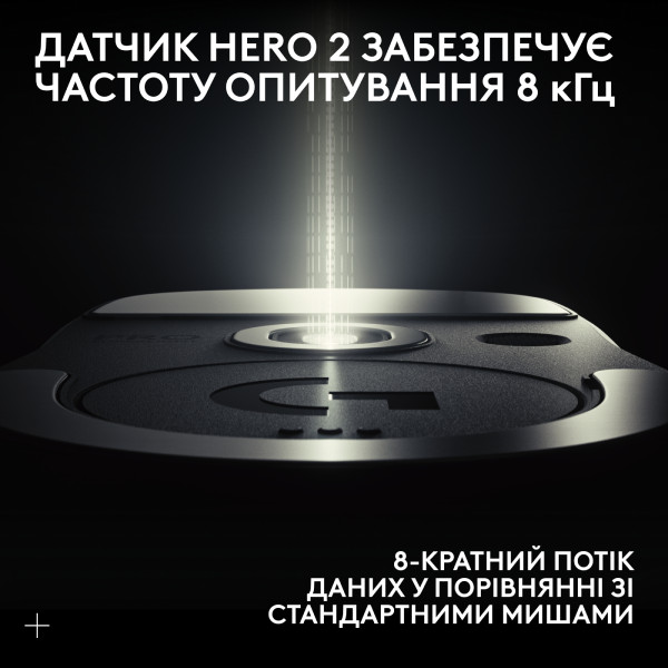 Фото - Мышь беспроводная игровая Logitech G Pro X Superlight 2 DEX LightSpeed Black (910-007357)