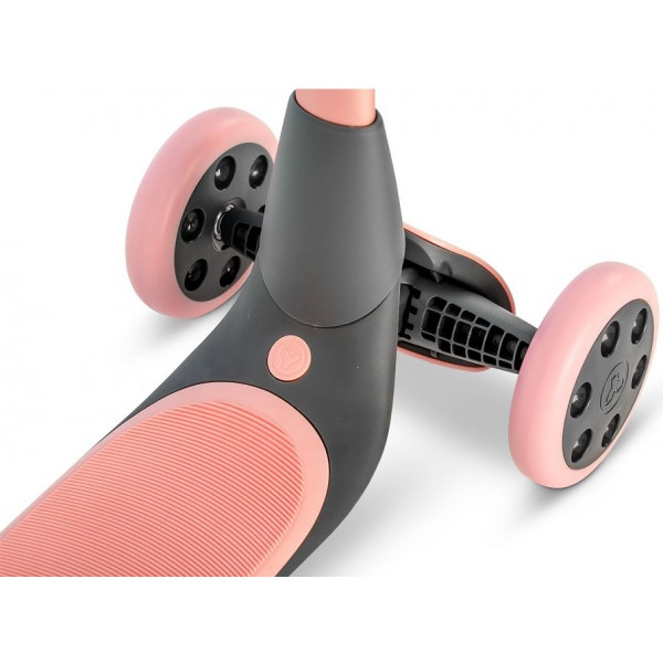 Фото - Триколісний самокат YVolution YGlider Nua Розовый (Y101264)
